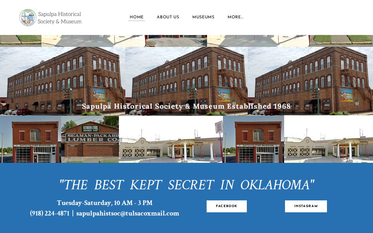 Sapulpa city directory Historical Society and Museum collection source
